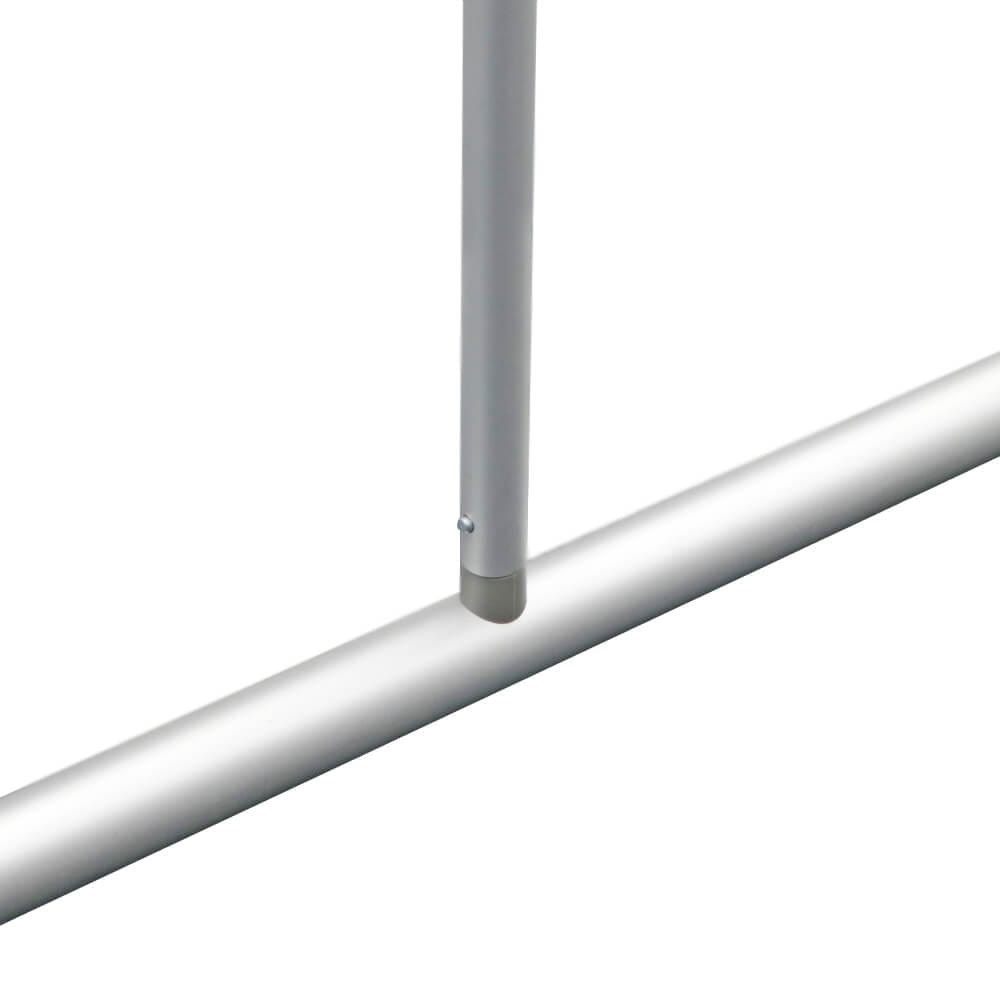 stretch fabric wall straight detail frame support