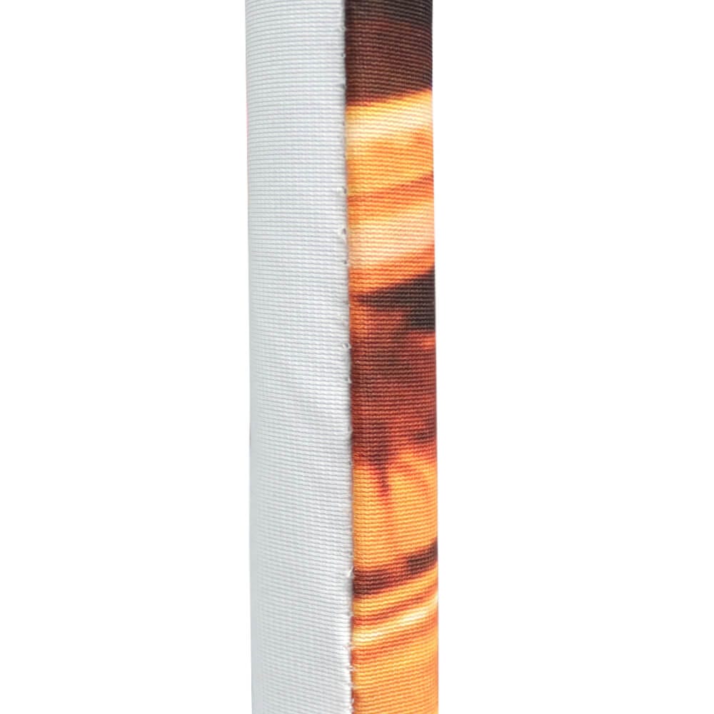 stretch fabric wall straight detail graphic edge