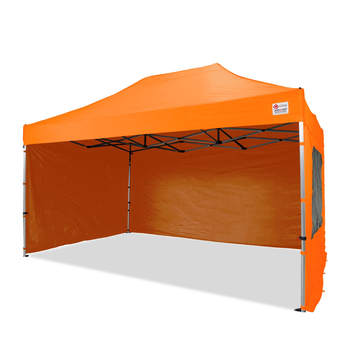4.5M-X-3M-CANOPRO-LITE-ORANGE-WALLS