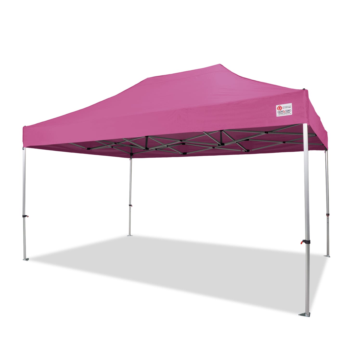 4.5M-X-3M-CANOPRO-LITE-PINK-NO-WALLS