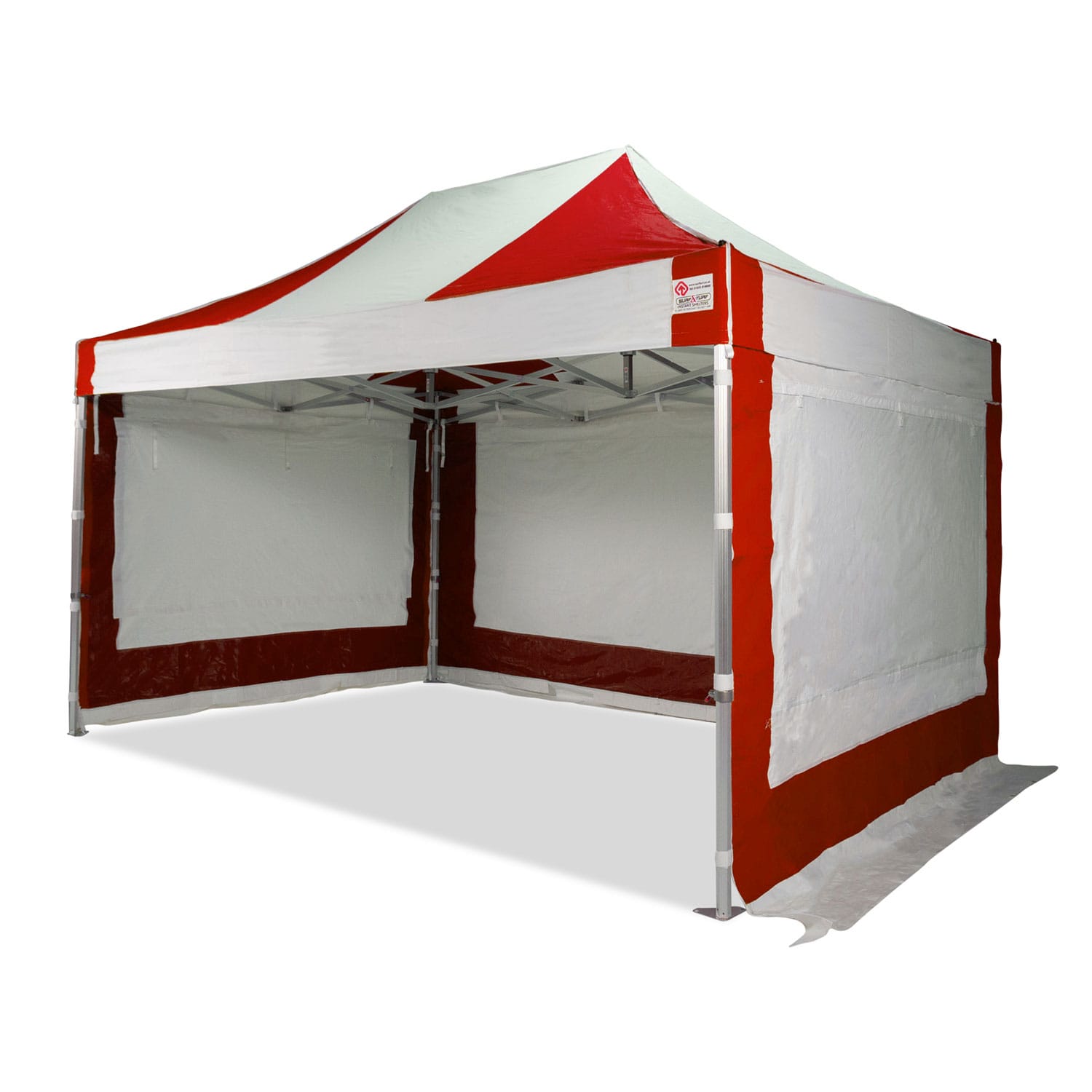 4.5M-X-3M-CANOPRO-ELITE-WHITE-&-RED-WALLS