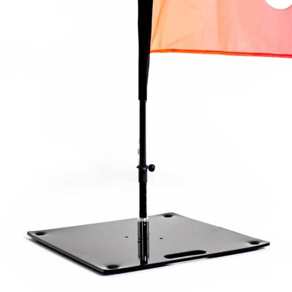 Steel Plate Flag Base